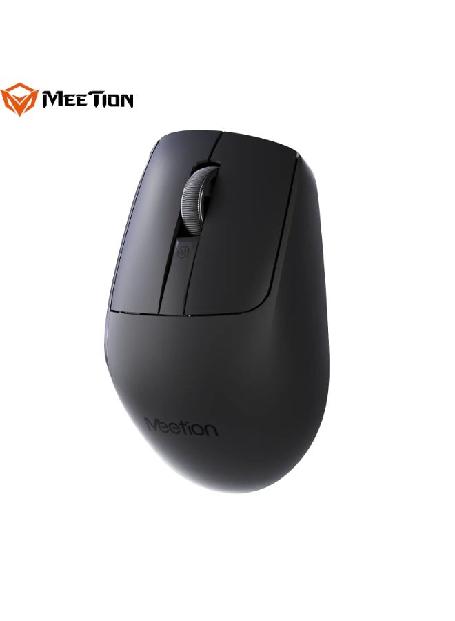 MEETION Dual Mode Ergonomic Mouse BTM012 Dual-Mode Connectivity Whisper Quiet Clicks Adjustable 6 levels DPI Smart Light Indicators Dual-System Compatibility Custom Control Buttons - Image 5