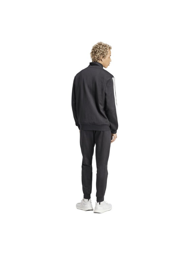 Adidas M 3S Fl Tt Ts Black Training Suits For Men XS - Image 5