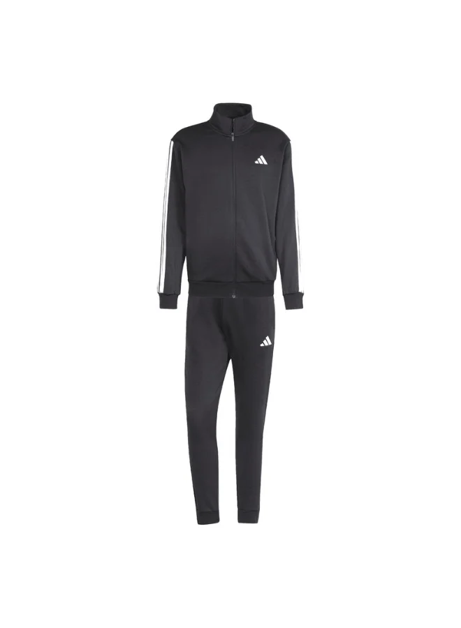 Adidas M 3S Fl Tt Ts Black Training Suits For Men XS