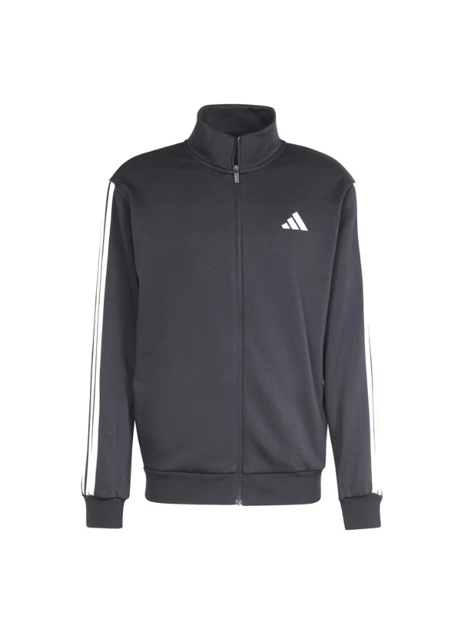Adidas M 3S Fl Tt Ts Black Training Suits For Men XS