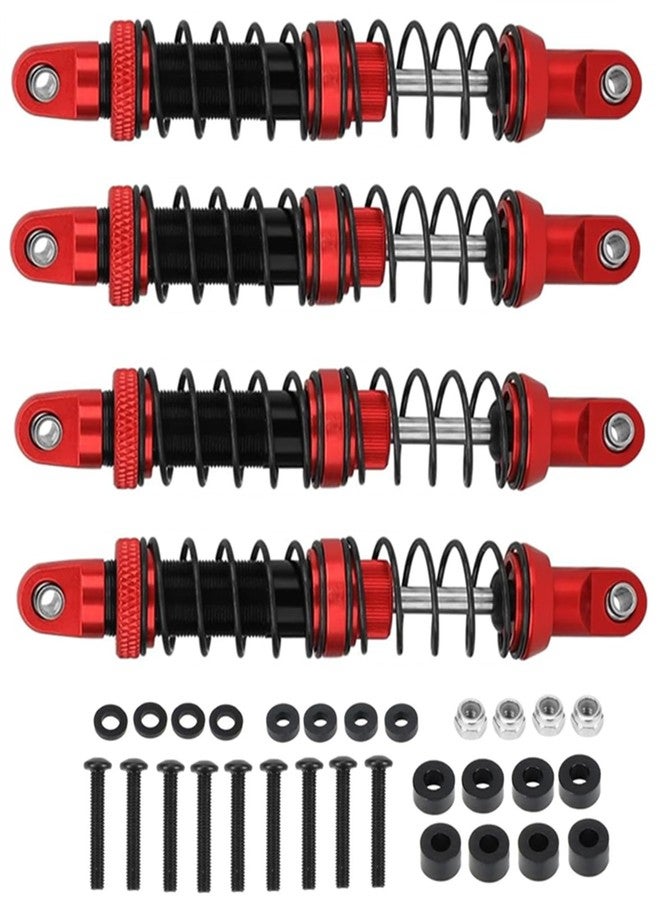 ممتص صدمات 100 مم للسيارات الزاحفة بمقياس 1/10 - متوافق مع Axial SCX10 I II III، Capra، TRX4، D90، Wraith - ممتص صدمات معدني مطور لأداء أفضل على الطرق الوعرة - Image 2