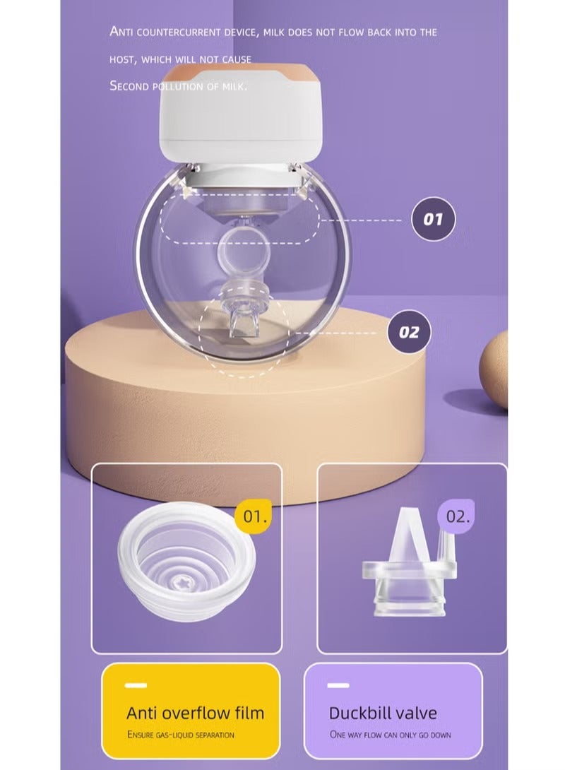 ALLTOMOM Wearable Electric Single Breast Pumps with LED Display 3 Modes 9 Levels BPA Free - Image 3
