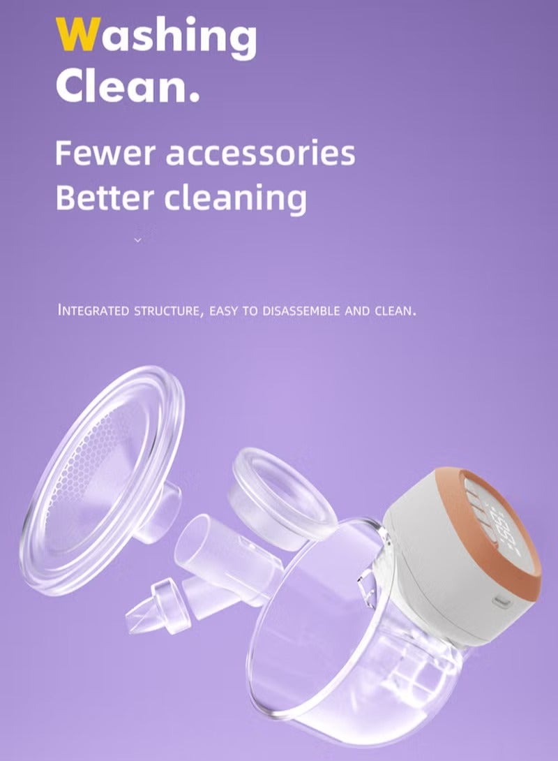 ALLTOMOM Wearable Electric Single Breast Pumps with LED Display 3 Modes 9 Levels BPA Free - Image 5