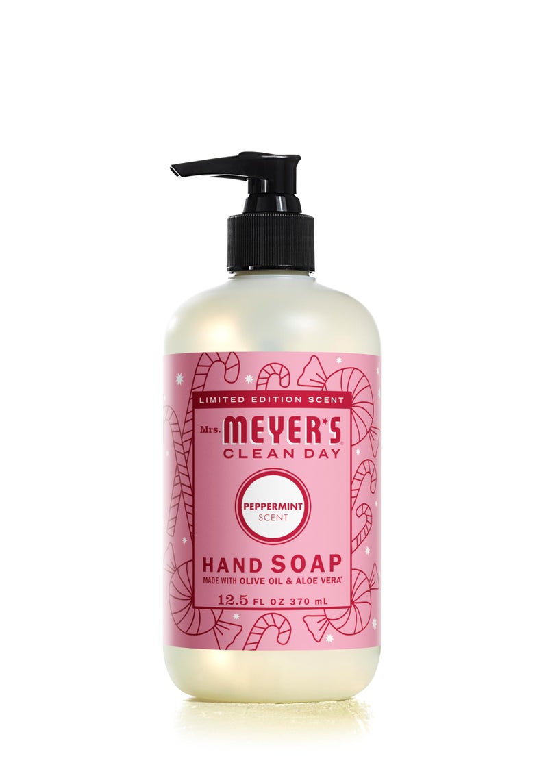 MRS MEYERS CLEAN DAY Hand Soap Made with Essential Oils Biodegradable Formula Limited Edition Peppermint 125 fl oz