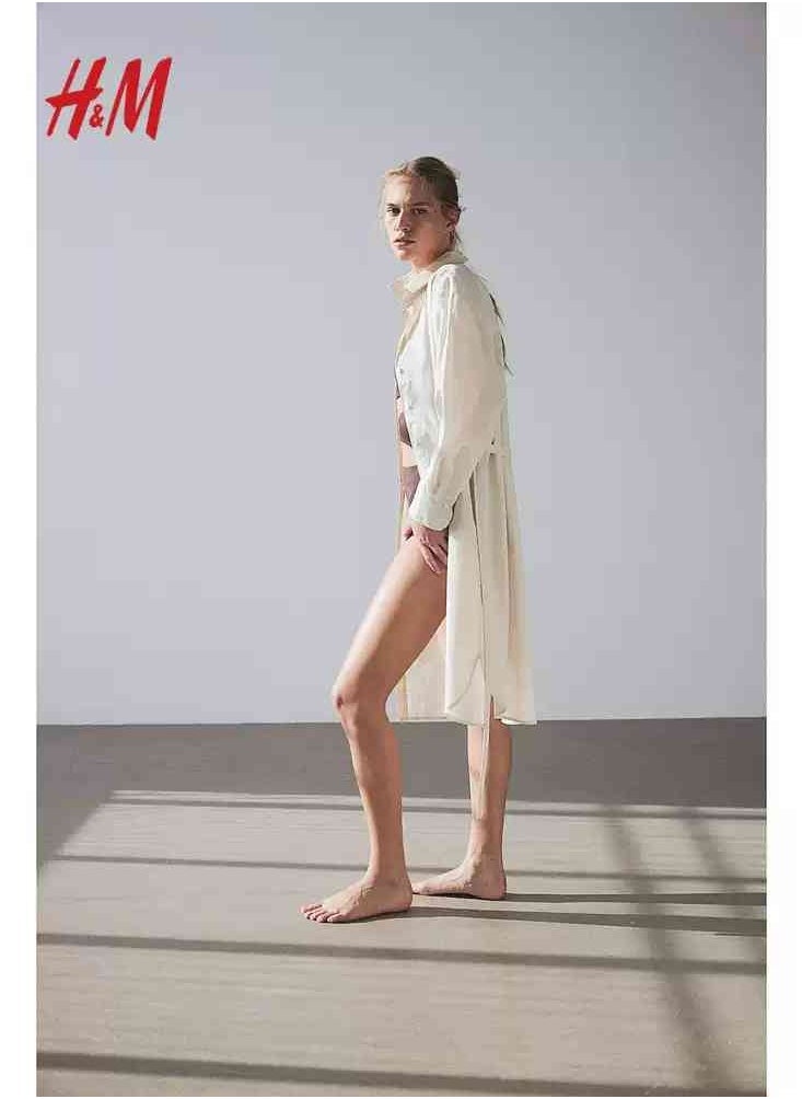 H and M - HM Women's New Loose Lightweight Comfortable And Fashionable Dress - Image 1