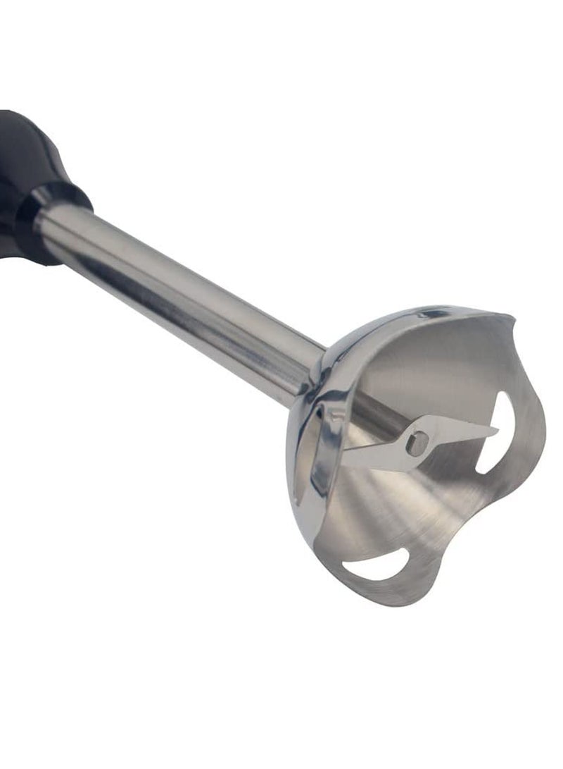 GENNEXT Hand Blender 5 in 1 Stainless Steel Stem with Chopper and Whisk 6-Speed Immersion Stick Blender - Image 4