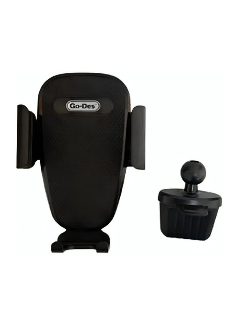 جو-ديز حامل منفذ هواء ثابت مثبت على السيارة، يدور بزاوية 360 درجة، حامل هاتف عالمي للأجهزة المحمولة - Image 3