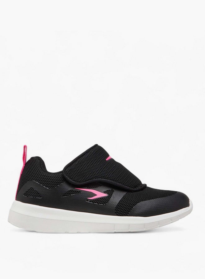 Dash Textured Sports Shoes with Hook and Loop Closure  - Image 3