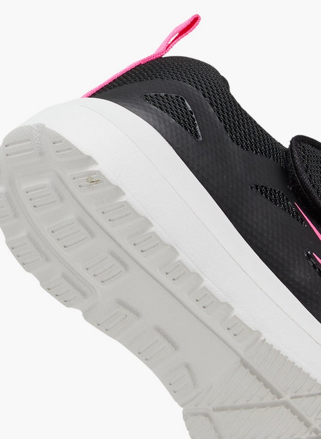 Dash Textured Sports Shoes with Hook and Loop Closure  - Image 5