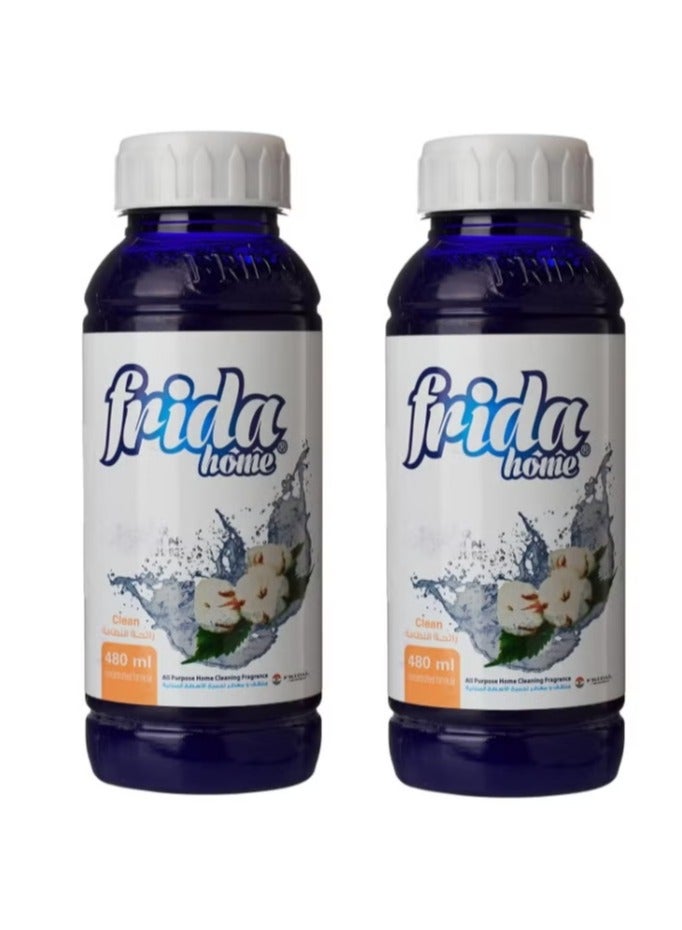 فريدا منظف ​​منزلي متعدد الأغراض برائحة عطرية (عبوة من قطعتين) - Image 1