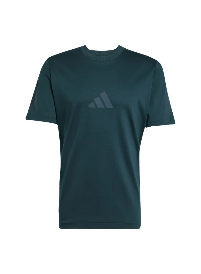 adidas M Z.N.E. Tee Green Training T-Shirts For Men XS