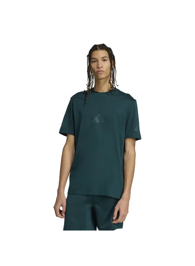 adidas M Z.N.E. Tee Green Training T-Shirts For Men XS