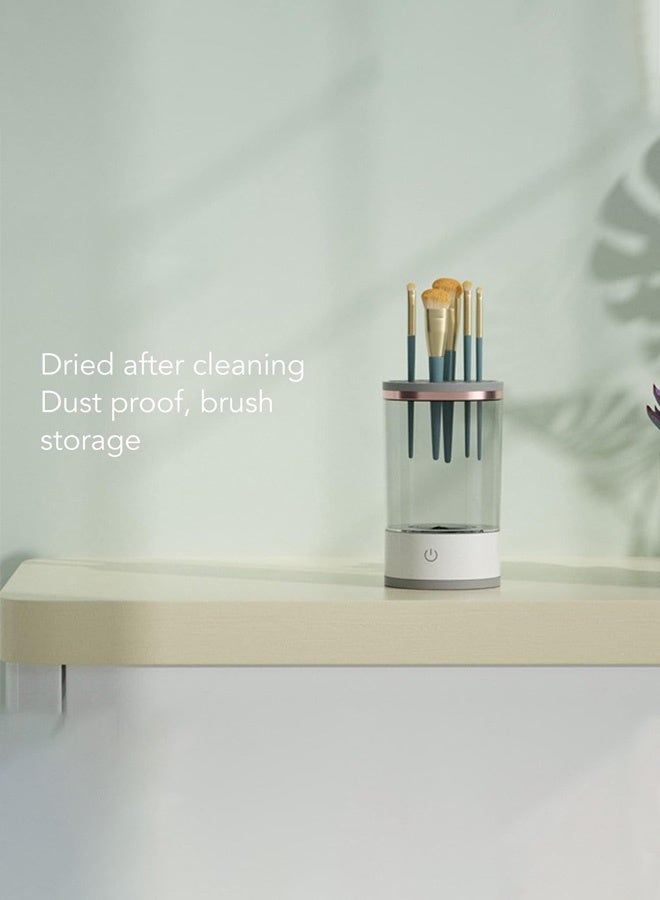Electric Makeup Cleaner,Portable Compact,Professional Makeup Brush Cleaning Machine,for Makeup Lovers & Professionals,Design for Travel Home Use - Image 5