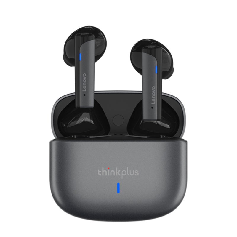 Bluetooth Earbuds: Grey Ergonomic Semi-In-Ear Design - BT5.3 Chip Fast Stable Low Latency Connection HiFi Surround Stereo Sound With 10mm Moving Coil For Music Lovers And Daily Use - Image 1