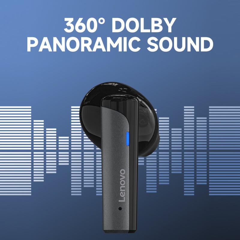 Bluetooth Earbuds: Grey Ergonomic Semi-In-Ear Design - BT5.3 Chip Fast Stable Low Latency Connection HiFi Surround Stereo Sound With 10mm Moving Coil For Music Lovers And Daily Use - Image 5