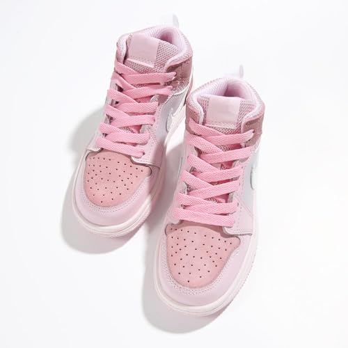 VSUDO 63" Flat Light Pink Shoe Laces for Sneakers, Shoelaces for Sneakers, Replacements High Top Shoe Strings for Women or Men (1 Pair-Light Pink-160CM) - Image 4