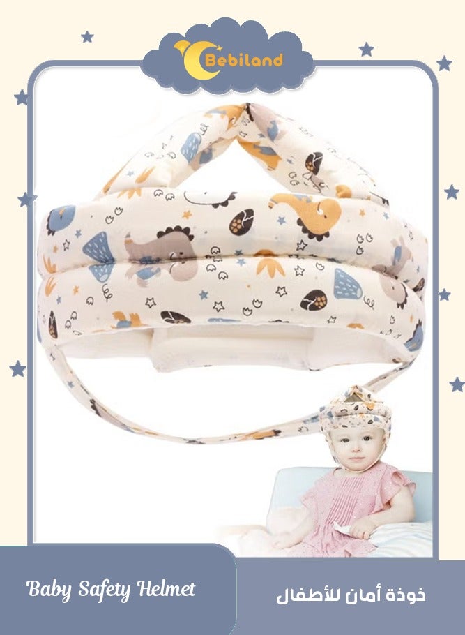 Bebiland Baby Safety Helmet for Crawling and Walking 0 to 8 Years(Dinosaurs) - Image 1