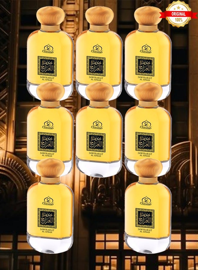 Oriental 8 Pieces Jawharat Al Afrah Perfume 100ml EDP - Image 1