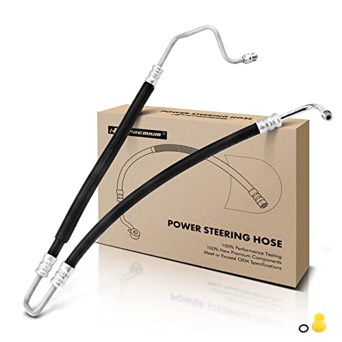 A-Premium Power Steering Hose Pressure Line Hose Assembly Compatible with Mercury Mountaineer Ford Explorer 2006-2010 Explorer Sport Trac V8 4.6L - Image 1