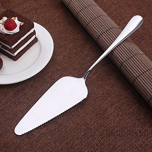 YTYKINOY Pack of 5 Stainless Steel Pie Pizza Cake Pastry Server 8.9inch Pie Pizza Cake Dessert Shovel Cutter - Image 3