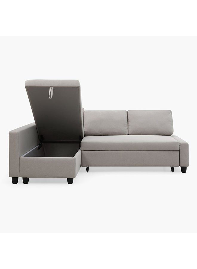 Home Box أريكة سرير زاوية يمين ويسار مع مساحة تخزين 152x85x230 سم  - Image 4