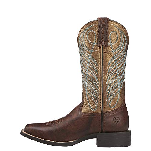 Ariat Women’s Round Up Wide Square Toe Western Boot - Image 2