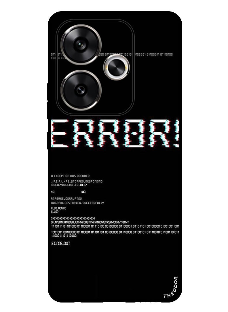 Theodor Protective Case Anti Scratch Shock Proof Bumper Cover For Xiaomi Redmi Turbo 3 Error  - Image 1