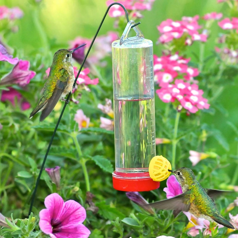 بيركي-بيت مغذي الطنان البلاستيكي سعة 3 أونصة من Perky-Pet 215P مع قضيب تعليق لصندوق الزراعة - Image 2