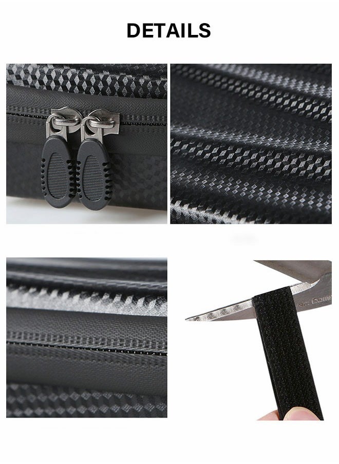 GROIC Bike Frame Bag Waterproof, Triangle Bike Bag,Hard Shell Bike Storage Tool Bag,Top Tube Bag Under Seat for Road Mountain Cycling  - Image 4