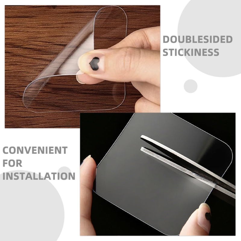 Heavy Duty Double Sided Mounting Tape 60 Pcs Removable For Photo Walls Craft Decorations - Image 4