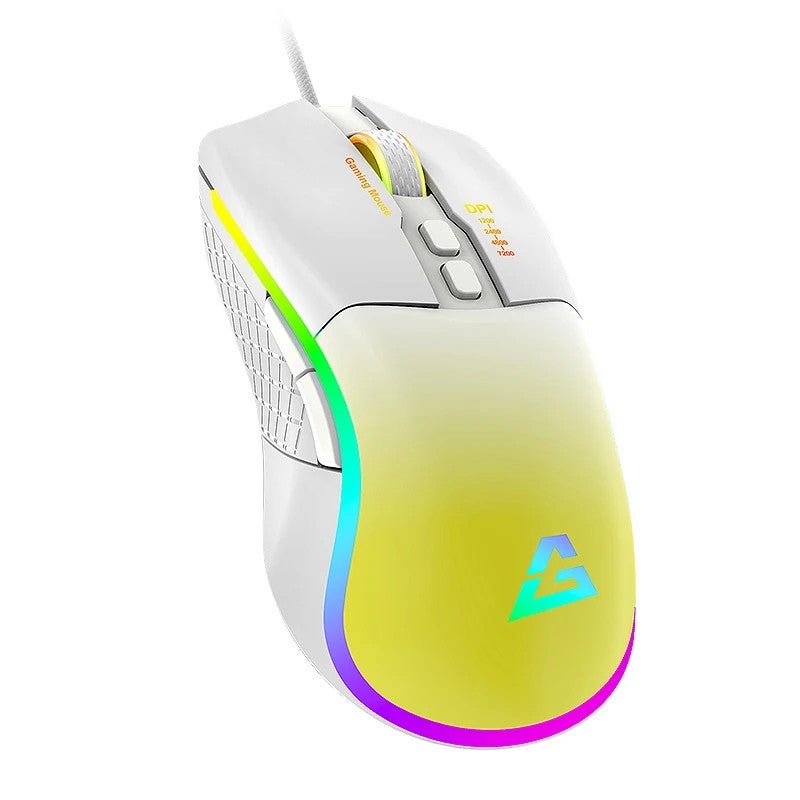 Y&D Wired Gaming Mouse USB 7200 DPI High Precision LED Backlit Programmable PC Mouse - Image 4