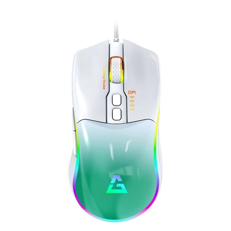 Y&D Wired Gaming Mouse USB 7200 DPI High Precision LED Backlit Programmable PC Mouse - Image 1