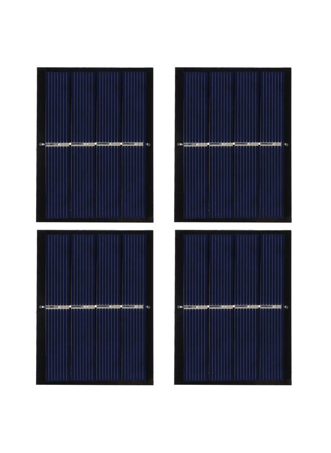 Thoraya 4Pcs 0.65W 2V DIY Solar Panel Module System for Solar Toy Light Battery Charging 60x80mm  - Image 1