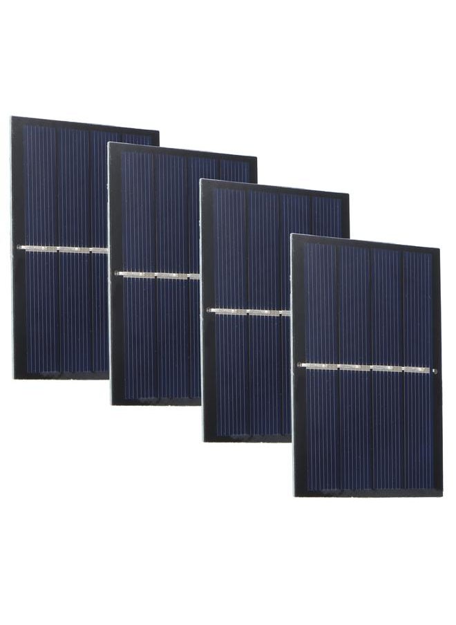 Thoraya 4Pcs 0.65W 2V DIY Solar Panel Module System for Solar Toy Light Battery Charging 60x80mm  - Image 3