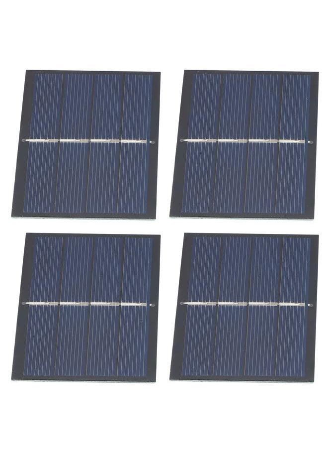 Thoraya 4Pcs 0.65W 2V DIY Solar Panel Module System for Solar Toy Light Battery Charging 60x80mm  - Image 2