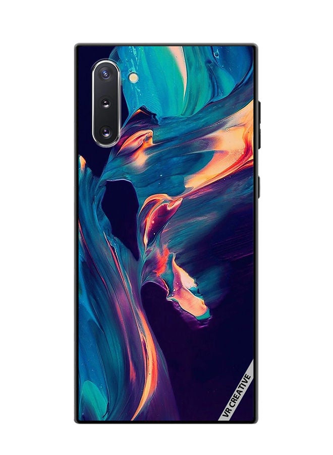 VR CREATIVE Protective Case Cover For Samsung Galaxy Note10 5G Abstract Design Multicolour - Image 1