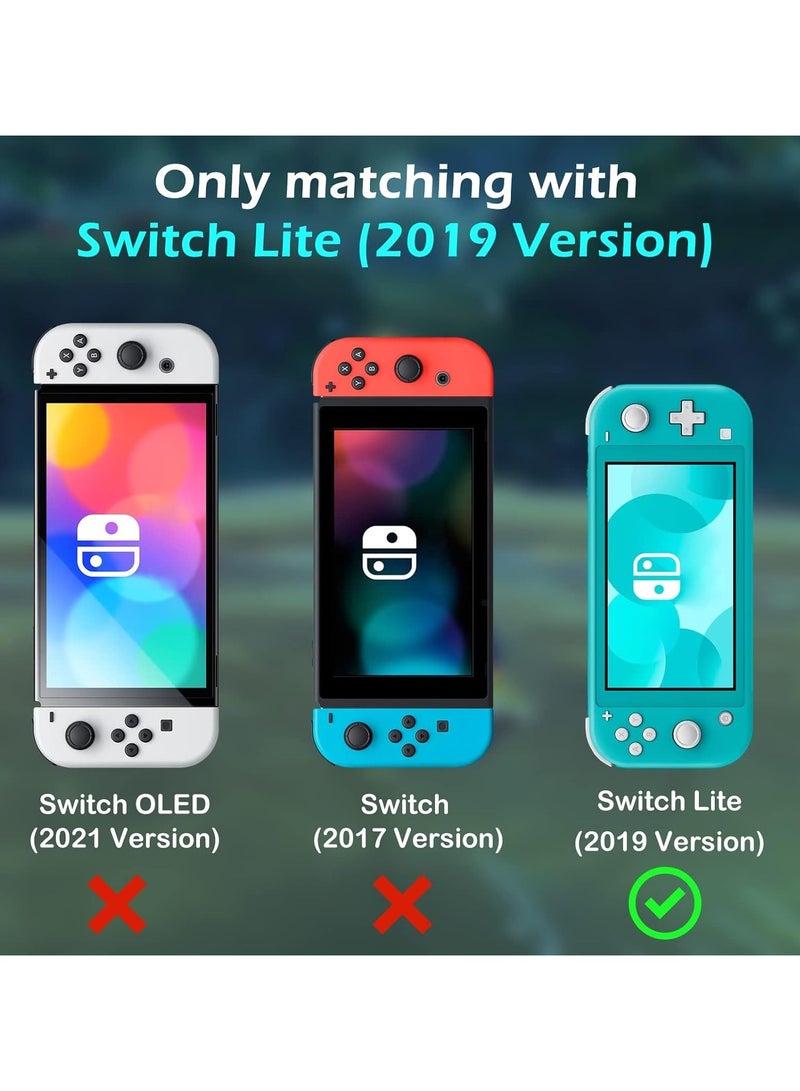 KASTWAVE Flash Pika Switch Lite Protective Case Cool Soft TPU Shell Shockproof Scratch Resistant Cover Joy Con Japanese Amine Skin (Rocker cap not included) - Image 2
