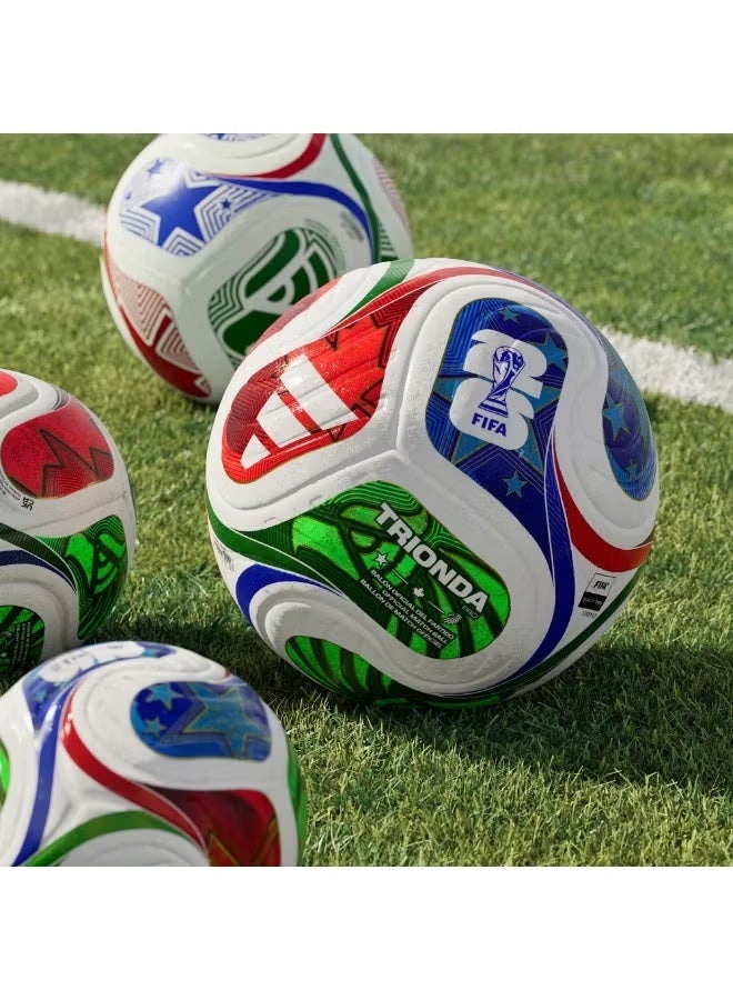 كرة قدم طراز كأس العالم 2026 - مقاس 5 | كرة تدريب للعب داخل الصالات وفي الهواء الطلق | متينة، ذات سطح محكم الملمس، ومثالية للتدريب والمباريات - Image 5