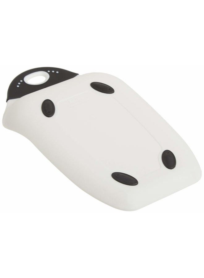 Dexas Chop & Scoop Cutting Board, Small 6.5 by 10.5 inches, White with Black Handle - Image 5