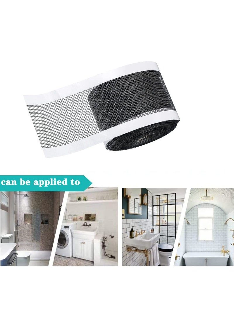 لاصق لالتقاط الشعر ذاتي اللصق، غطاء صرف للاستحمام القابل للتخلص منه، فلتر مضاد للاحتباس لمصرف المطبخ والحمام، واقي شبكة المجاري، رقعة إصلاح شاشة النافذة. - Image 3