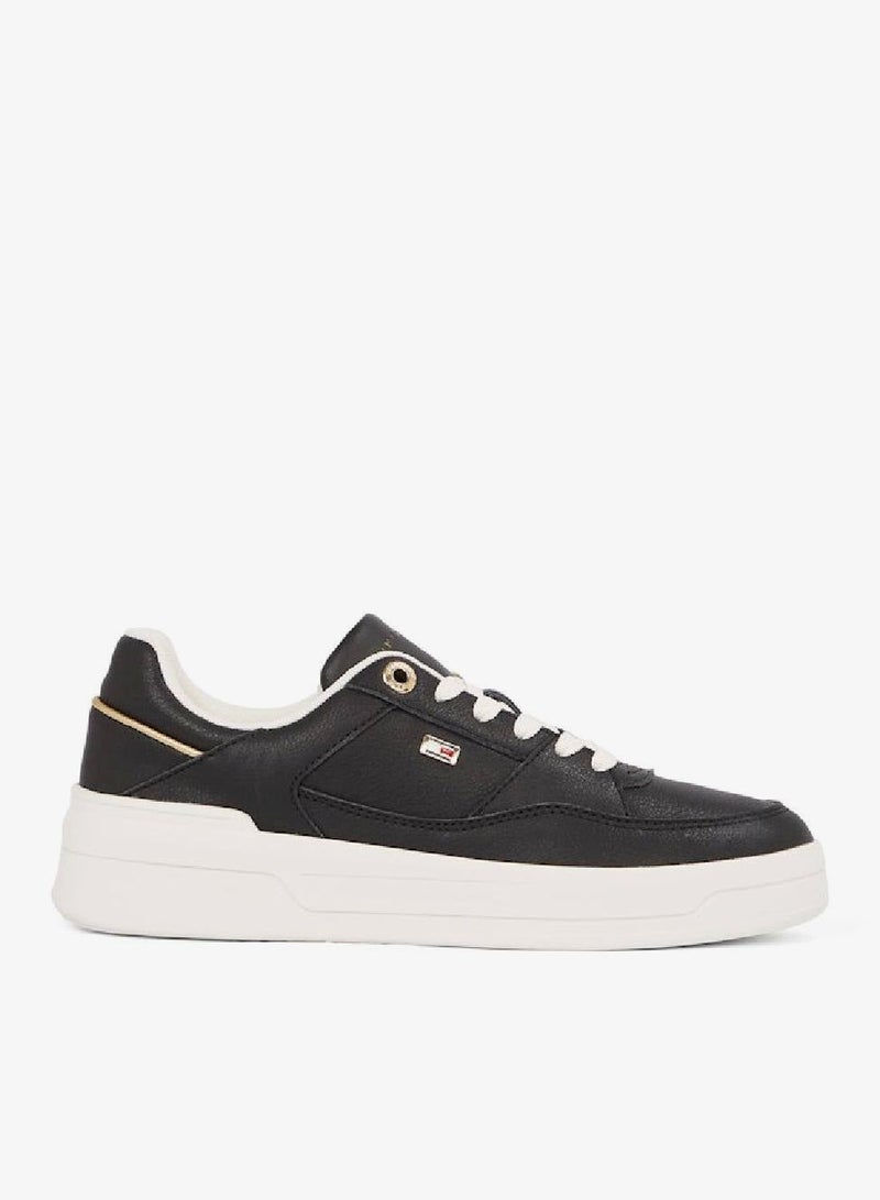 TOMMY HILFIGER Enamel Flag Basketball Sneakers - Image 1