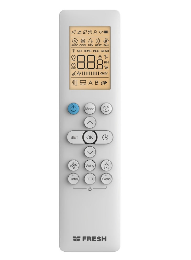 Fresh Split Air Conditioner 1.5 Hp Cooling Only Turbo without plasma - Image 3