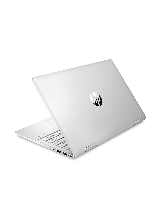 HP (Upgraded Version) Pavilion x360 2 in 1 Laptop With 14-Inch Display, Core i5 1335U Processor/8GB RAM/512GB SSD/Intel Iris Xe Graphics/Windows 11 Home / Natural English/Arabic Natural silver - Image 5