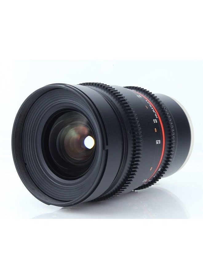 Rokinon DS16M-NEX 16mm T2.2 Cine Wide Angle Lens for Sony Alpha E-Mount Interchangeable Lens Cameras,Black  - Image 4