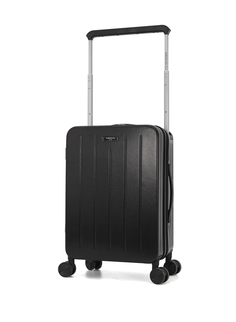 امريكان فلاير AMERICAN FLYER 20 Inch Cabin Luggage – Lightweight PP Hard Shell Suitcase with TSA Lock, 360° Spinner