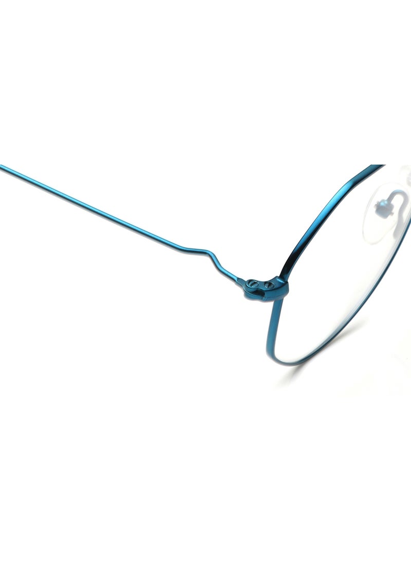 fastrack Blue Round  Rimmed Eyeglasses  - Image 5