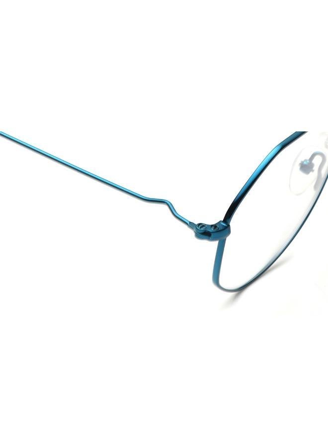 fastrack Blue Round  Rimmed Eyeglasses - Image 5