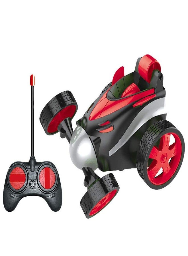 VGRASSP Mini Stunt Remote Control Rechargeable Car Toy for Kids - 360 Degree Spinning (Red) - Image 1