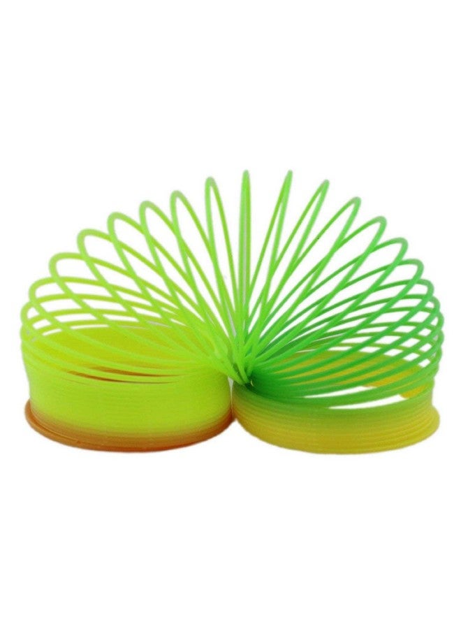 Shivsoft Kid Magic Spring Rainbow Bouncy Expandable Slinky Magic Toys (Multicolor) - Pack of 2 - Image 4