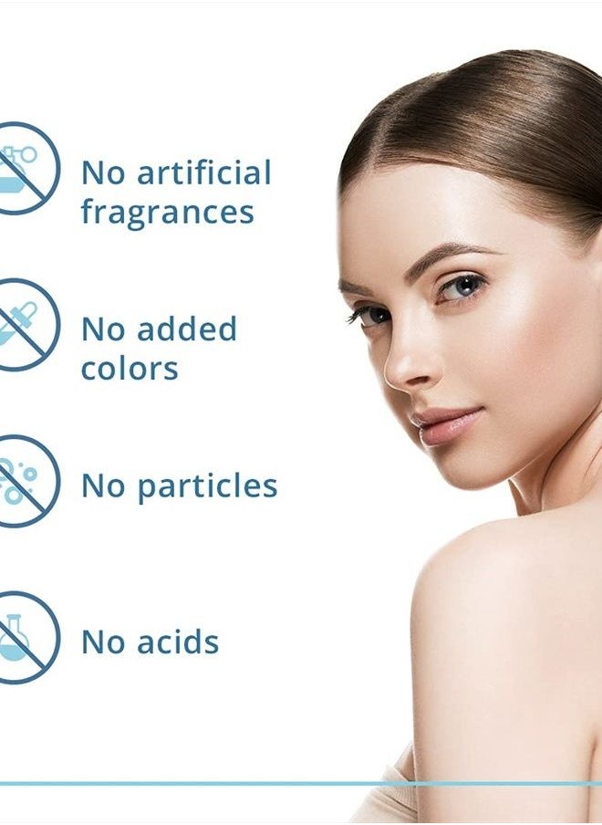 natural aqua gel cure - تويو - جل تقشير لطيف كيور أكوا - جل تقشير للوجه/الجسم بالكامل، مقشر مائي، مزيل للجلد الميت للحصول على بشرة مشرقة وشابة، 250 مل - عبوة واحدة - Image 1